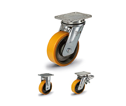 RE.F4-WH-Castors with bracket for heavy loads